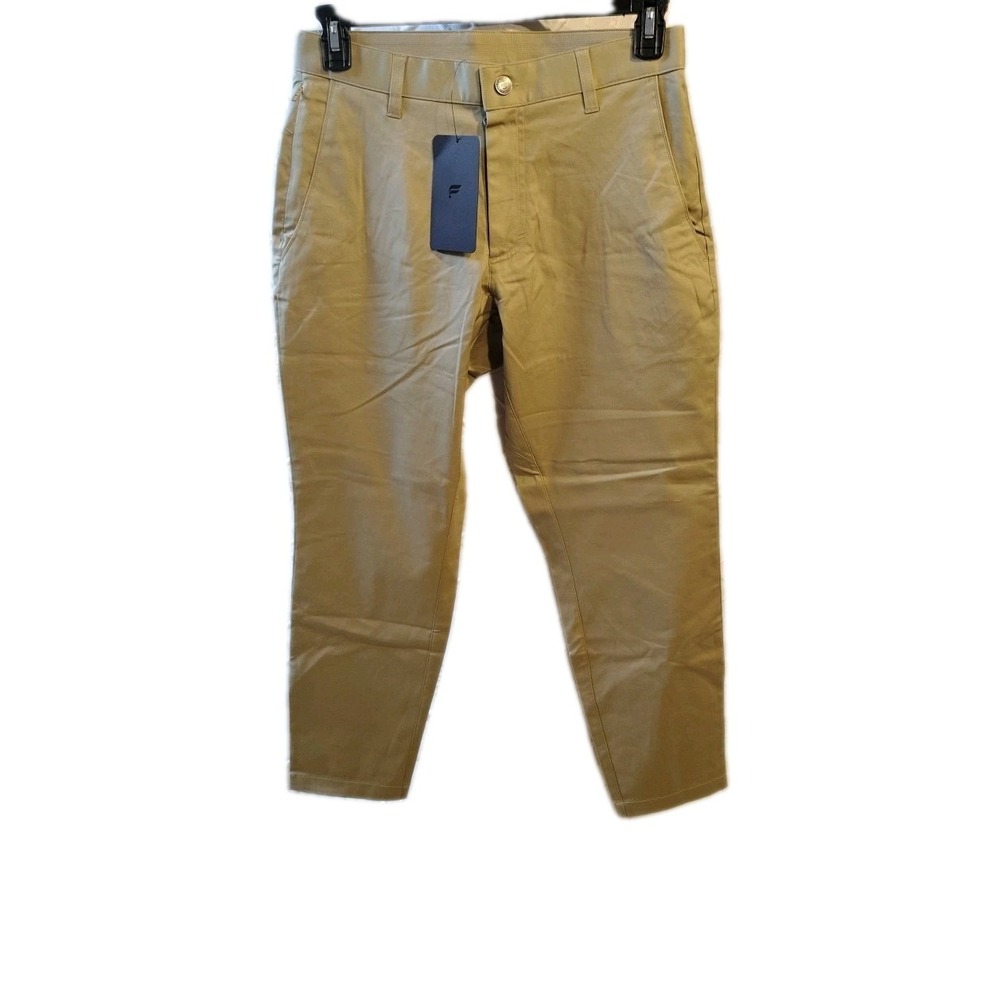 Fabletics The High Side Chino Mens 30x30 Modern Classic Fit PT2354910 Tan NWT